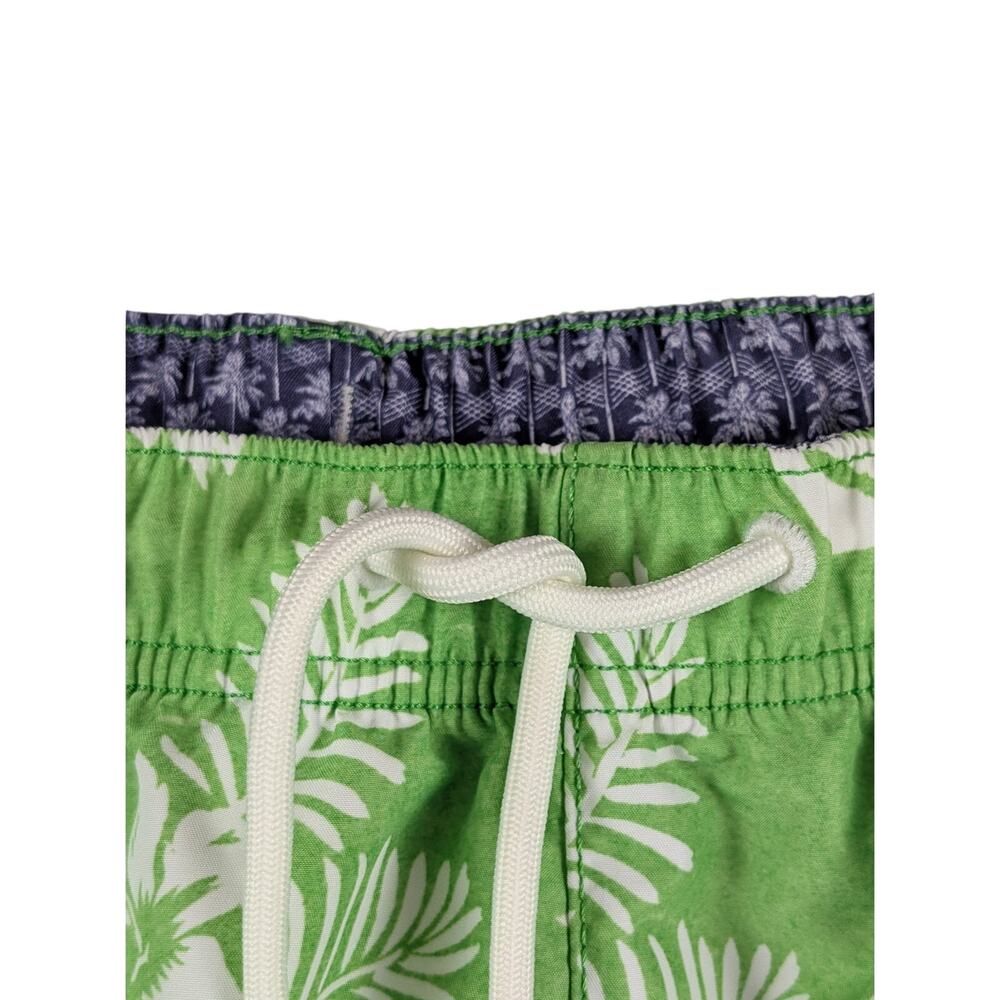 Tommy Bahama Tropical Swim Trunks Mens XL Island Parrot Print Resort Green White - Picture 4 of 12